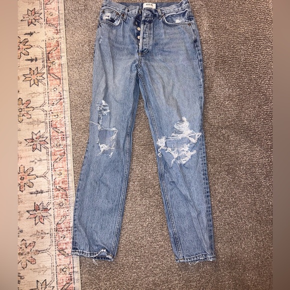 AGOLDE FEN HIGH RISE RELAXED TAPERED JEAN - Picture 5 of 7